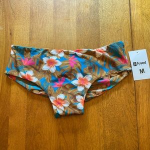 Fused Hawaii Kona bikini bottom “Hawaii my home”